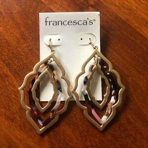 New, never worn Big earrings